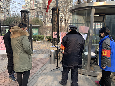 龍城國際測溫儀測溫系統可在小區門前實現自動測溫