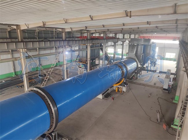 100噸赤梨渣烘干機多少錢一臺?