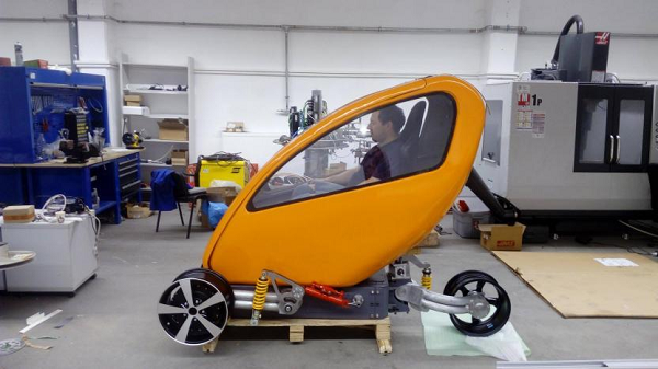 洋明達3D打印機助力法國共享無人駕駛汽車研發,去城鎮交通中心化